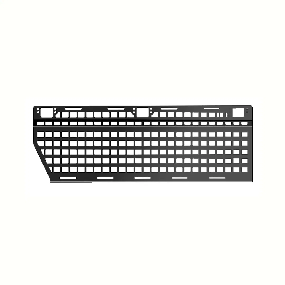 195033 – PUTCO Molle Cargo Panel, Use To Mount Bags/ Trail Gear/ Tools/ High Lift Jacks/ Axes/ Shovels/ RotopaX/ Maxt...